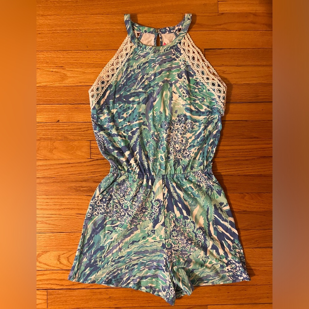 Lily Pulitzer - High Neck/Halter & Sleeveless - Lala Romper